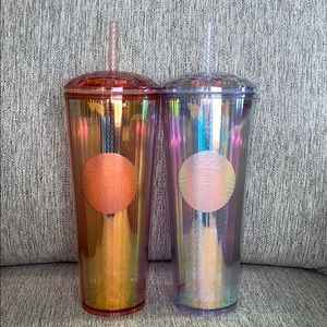 🦄 SUMMER 2020 STARBUCKS IRIDESCENT 24oz TUMBLERS